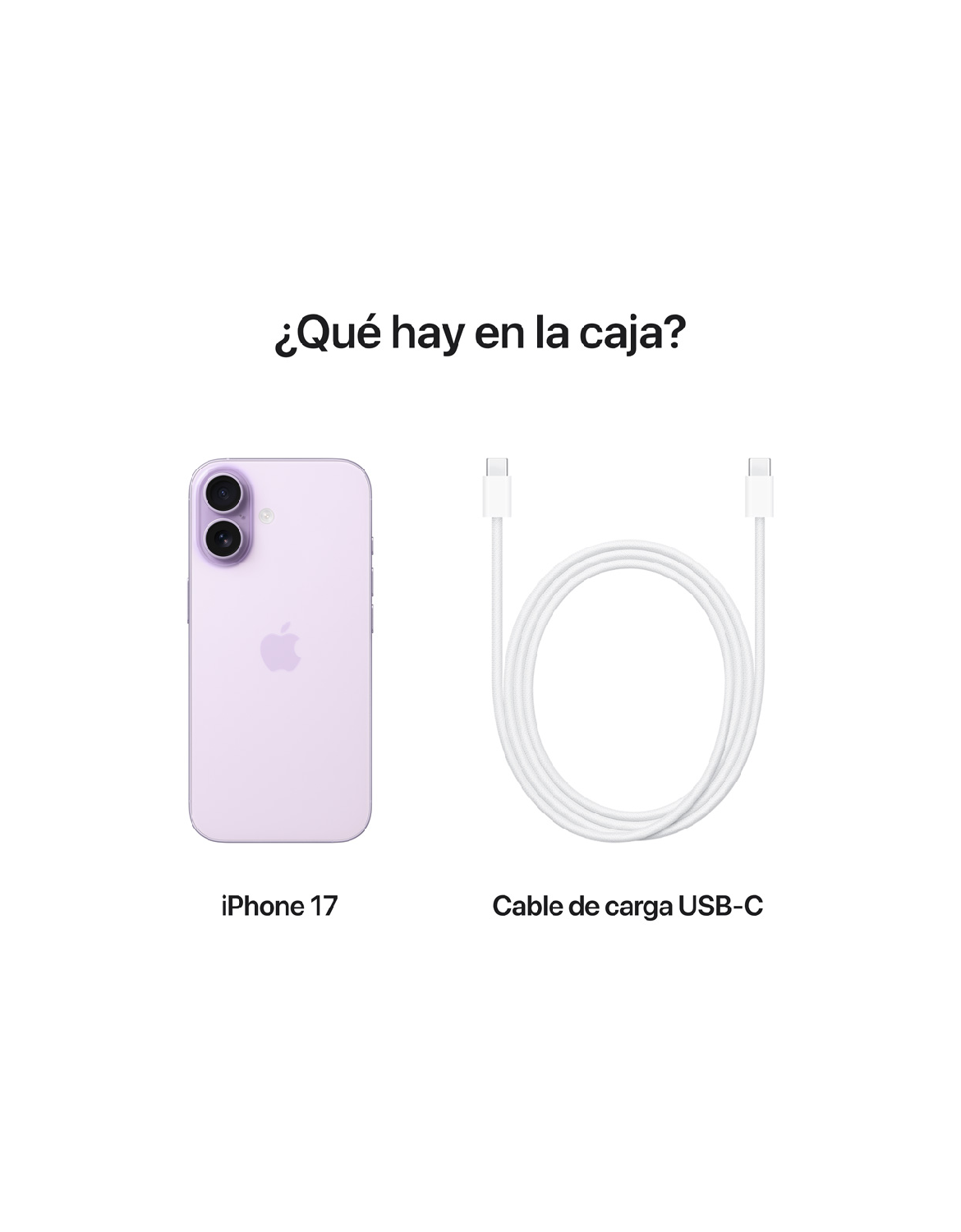 iPhone 17 5G 256GB Lavanda | Precio Claro Chile