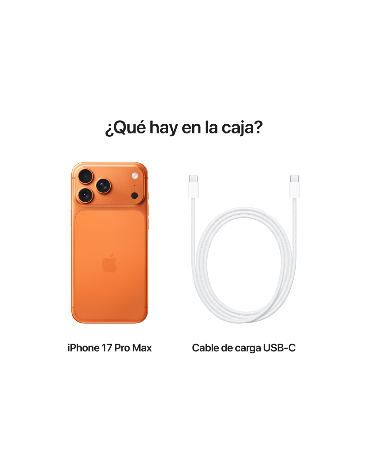 iPhone 17 Pro Max 5G 256GB Cosmic Orange | Precio Claro Chile