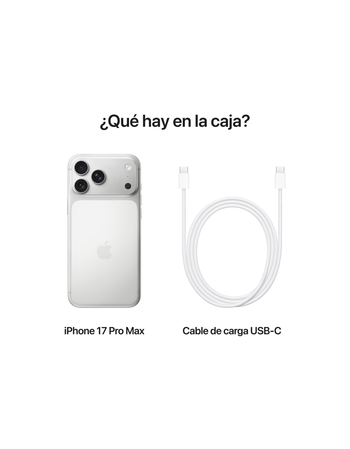 iPhone 17 Pro Max 5G 256GB Silver | Precio Claro Chile