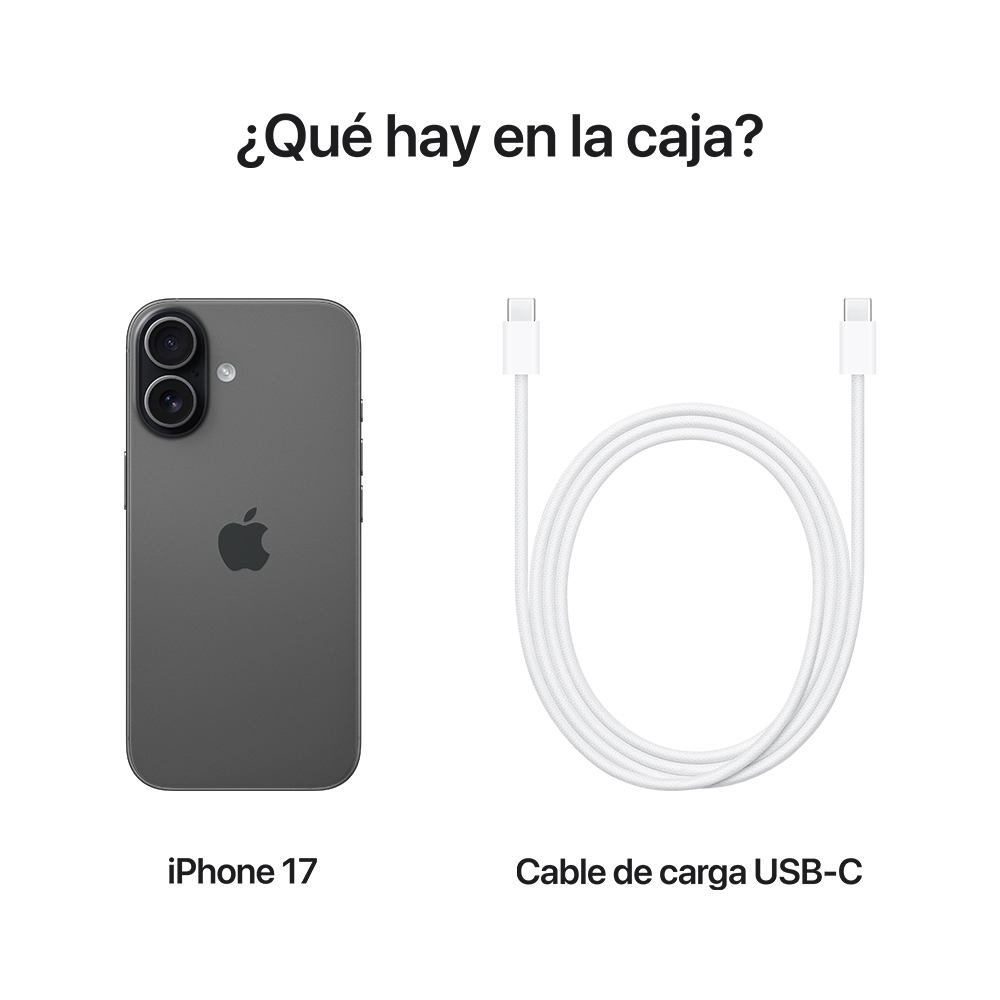 iPhone 17 5G 256GB Black | Precio Claro Chile