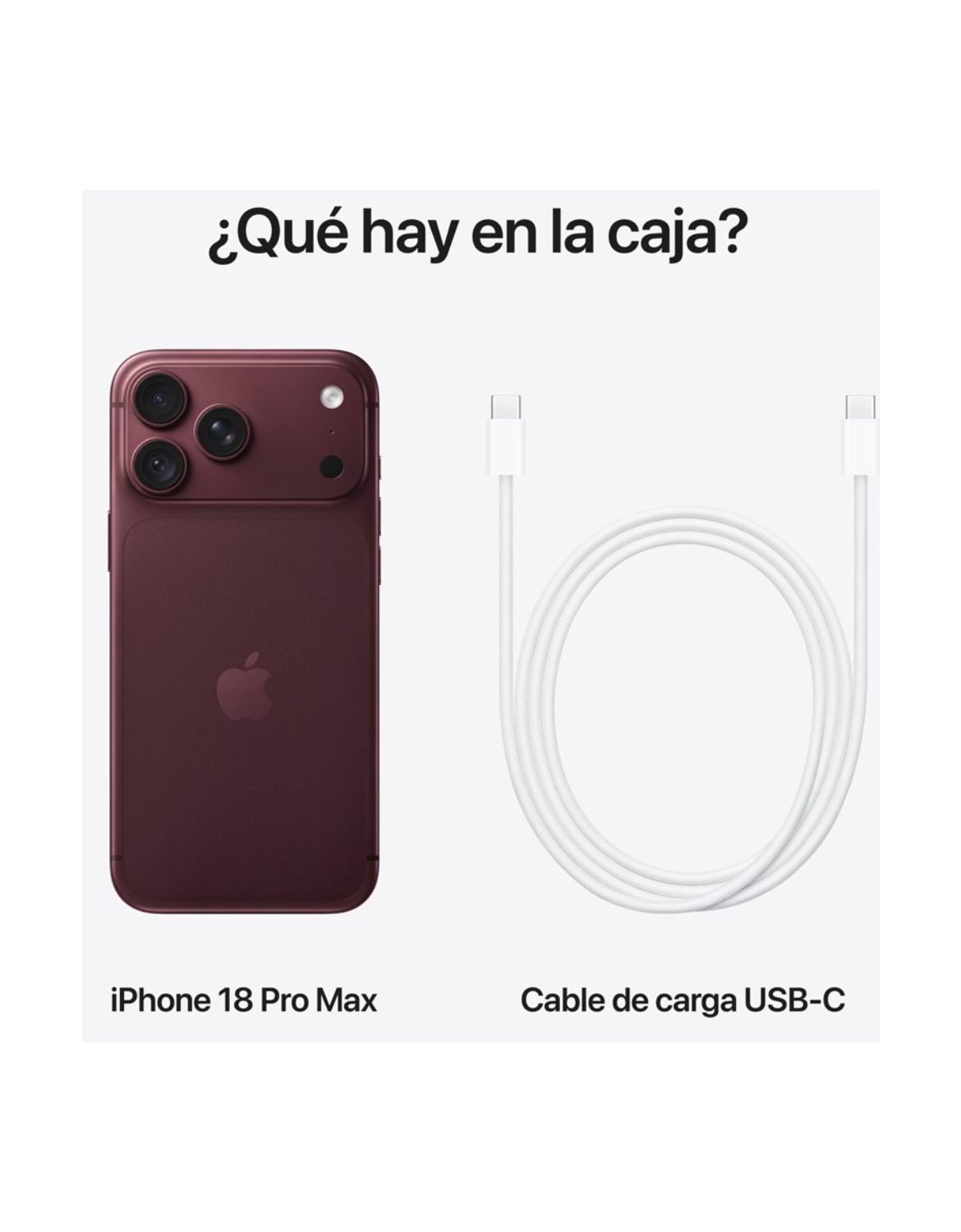 iPhone 18 Pro Max 5G 512GB Borgoña, foto 6